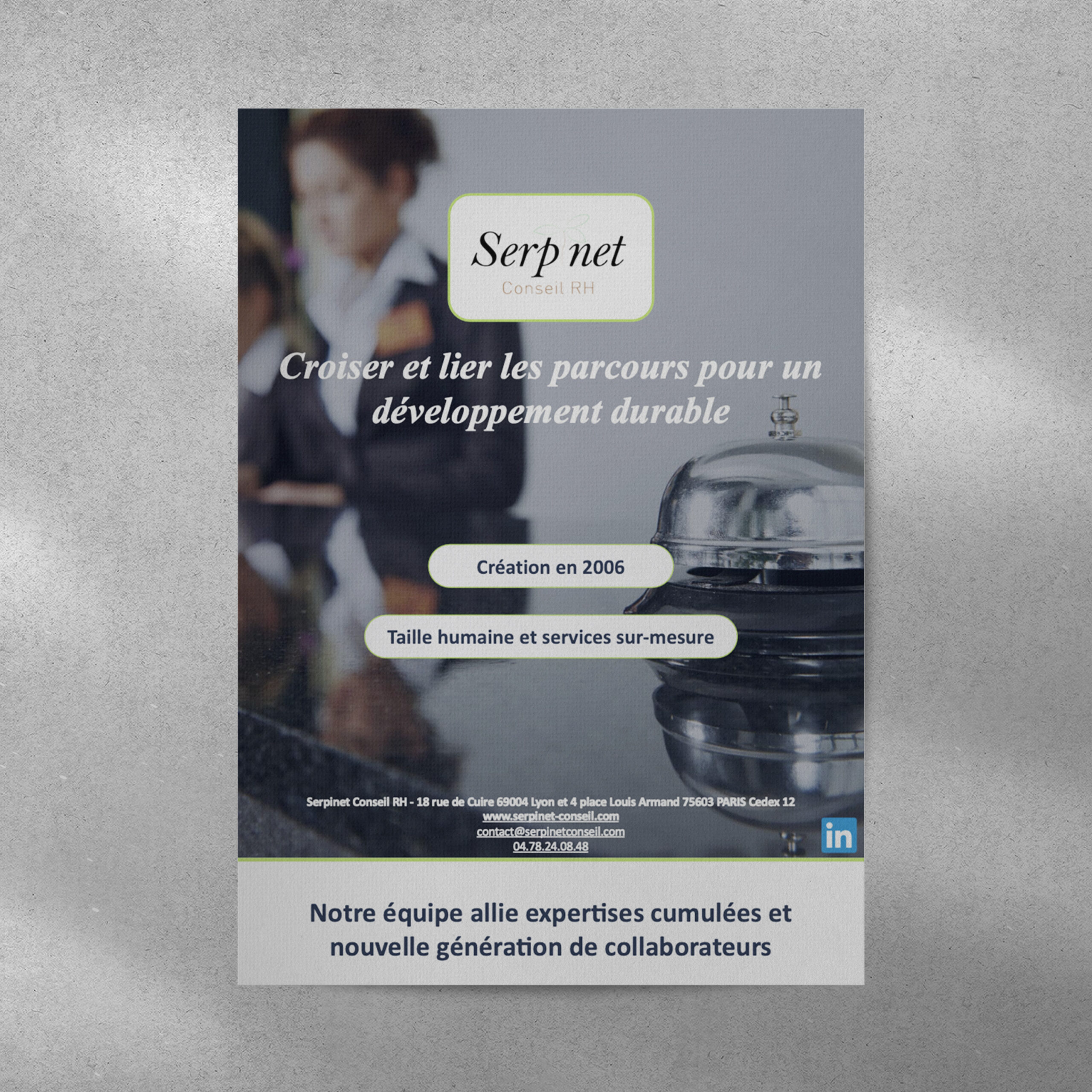 Aperçu du site internet Serpinet Conseil